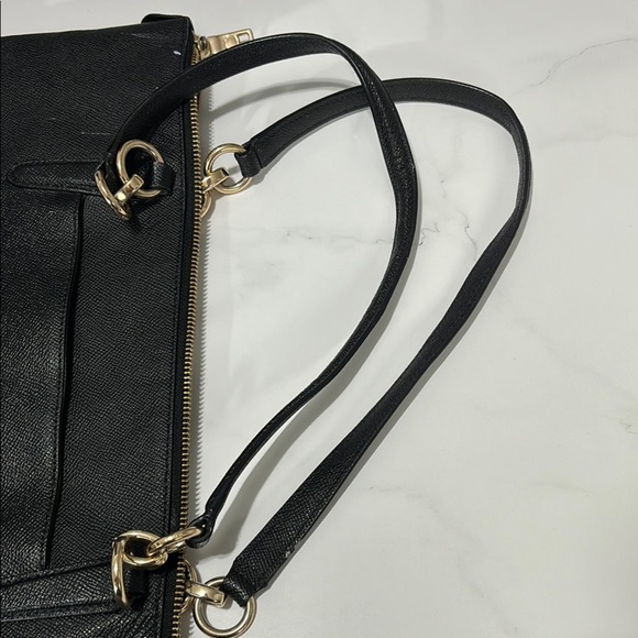 Coach Black Leather Women's Bag - Picture 3 of 5